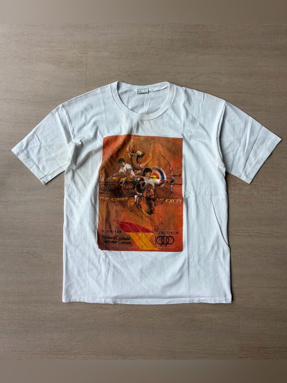 Vintage Western Canada Games shirt